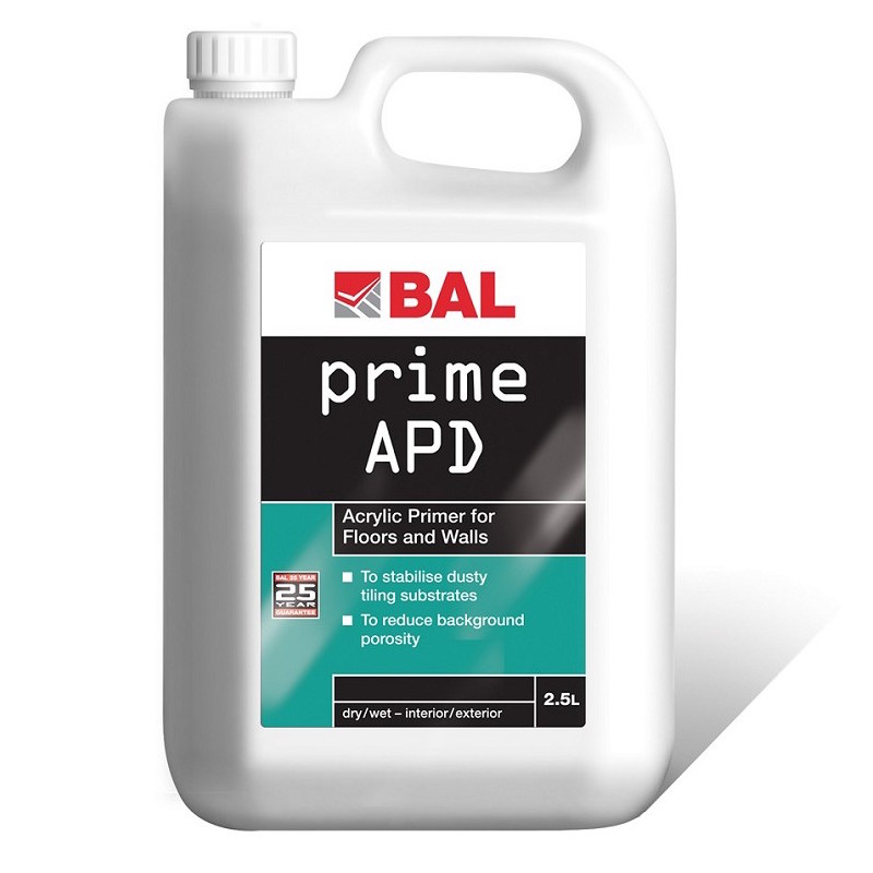 BAL Prime APD 2.5 Ltr Screed Primer « Express Liquid Screeds
