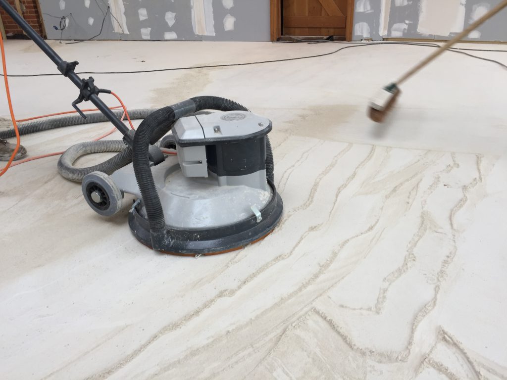 Laitance Removal / Screed Sanding Service Express Liquid Screeds Limited
