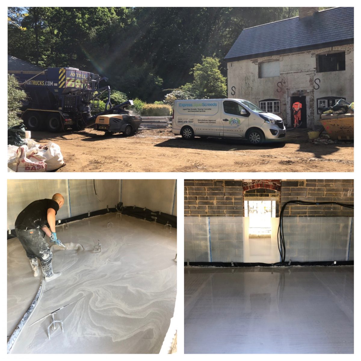 Anhydrite Liquid Screed